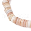 Sea Turtles and Starfish Natural Freshwater Shell Beads Bracelets BJEW-55.0-03-5