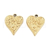 304 Stainless Steel Pendants STAS-P364-23G-1