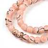 Baking Painted Glass Beads Strands DGLA-N010-4mm-02-3