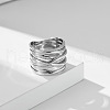 Cross 304 Stainless Steel Finger Rings FS-WG16BAC-03-2