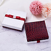 Rectangle Jewelry Set Cardboard Boxes CBOX-TA0001-02-4