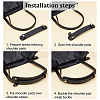 Imitation Leather Bag Strap Padding DIY-WH0304-307B-3