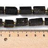 Natural Golden Sheen Obsidian Beads Strands G-N327-06-40-2