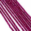 Natural White Jade Bead Strands G-G914-2mm-06-1