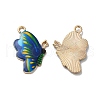 Alloy Enamel Pendants ENAM-D043-03G-04-1