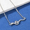 925 Sterling Silver Link Bracelets BJEW-D320-01P-1