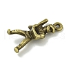 Tibetan Style Alloy Pendants TIBE-I026-6006AB-2