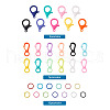 Plastic Lobster CLaw Clasps KY-TA0001-13-3
