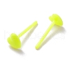 Eco-Friendly Plastic Stud Earrings EJEW-H120-03D-01-2