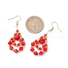 304 Stainless Steel Dangle Earrings EJEW-JE06368-6