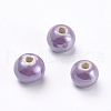 Handmade Porcelain Beads PORC-D001-8mm-17-1