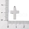 304 Stainless Steel Pendants STAS-S136-02P-01-3