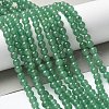 Natural Green Aventurine Round Beads Strands X-G-S150-6mm-2-5