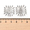 304 Stainless Steel Bead Caps STAS-B087-10H-P-3