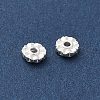 S925 Sterling Silver Beads STER-D300-24S-04-2
