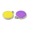 CCB Plastic Enamel Pendants CCB-K009-14P-3