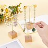 Iron Earring Display Stands EDIS-WH0011-05-3