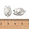 304 Stainless Steel Pendants STAS-L024-010P-3