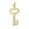 304 Stainless Steel Big Pendants STAS-G346-36G-1