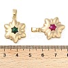 Rack Plating Brass Pendants KK-I710-01-4