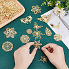ARRICRAFT 130Pcs 13 Styles Iron Filigree Joiners Links DIY-AR0004-05-4
