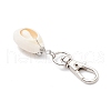Natural Cowrie Shell Pendant Decorations HJEW-JM03318-5