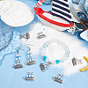 SUNNYCLUE 50Pcs Tibetan Style Alloy Pendants TIBEP-SC0002-91-4