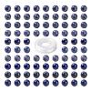 100Pcs 8mm Natural Sodalite Beads DIY-LS0002-32-2