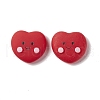 Opaque Resin Cabochons RESI-G031-03-2