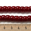 Opaque Glass Beads Strands GLAA-NH0002-B07-3