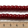 Opaque Glass Beads Strands GLAA-NH0002-B07-3