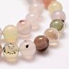 Natural Dendritic Agate Bead Strands G-G880-01-10mm-3