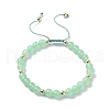 Natural & Dyed Malaysia Jade Braided Bead Bracelets BJEW-JB09987-2