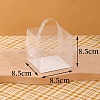 Foldable Transparent PET Cakes Boxes CON-PW0001-049A-1