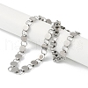 Non-Tarnish 201 Stainless Steel Chain Necklaces NJEW-I127-05P-2