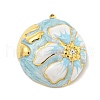 Ion Plating(IP) 304 Stainless Steel Rhinestone Pendants STAS-U007-07D-G-1
