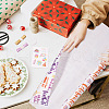Word Happy Birthday Pattern Gift Wrapping Paper Sets DIY-TAC0020-49-8