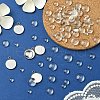 400Pcs Transparent Glass Cabochons GGLA-YW0001-15-6