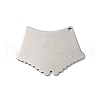 Non-Tarnish 304 Stainless Steel Pendants STAS-D048-01P-02-2