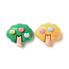 Opaque Resin Cabochons CRES-F030-01C-3