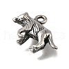 Retro 304 Stainless Steel Pendants STAS-L284-16AS-08-2