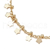 Brass Curb Chain Bracelet Makings AJEW-JB01324-3