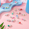 48Pcs ABS Plastic Imitation Pearl Pendants PALLOY-TAC0038-4