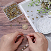 ARRICRAFT 200Pcs 2 Styles Alloy Spacer Beads FIND-AR0005-45-4