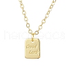 Brass Pendant Necklaces NJEW-JN04797-1