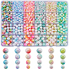 1890Pcs Two Tone ABS Plastic Imitation Pearl Beads Sets DIY-WH20010-19B-1