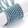 Shell Pearl Beads Strands BSHE-K015-4mm-02-1