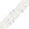 Electroplate Glass Beads Strands EGLA-B007-01A-AB01-1