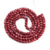 Baking Painted Glass Beads Strands DGLA-N003-6mm-A02-2