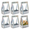 Transparent Rectangle Paper Bouquet Packaging Bags AJEW-WH0473-80B-1
